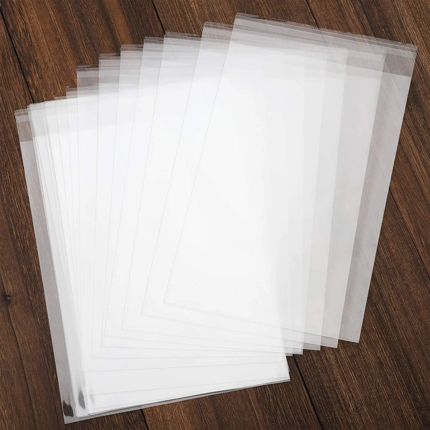 200 pcs Clear 3" x 4" Self Seal Cello Cellophane Bags Resealable Poly Bags 2.8 mils for Cookie, Candy, Gift Bakery, Prints, Photos, Cards & Envelopes, Party Decorative