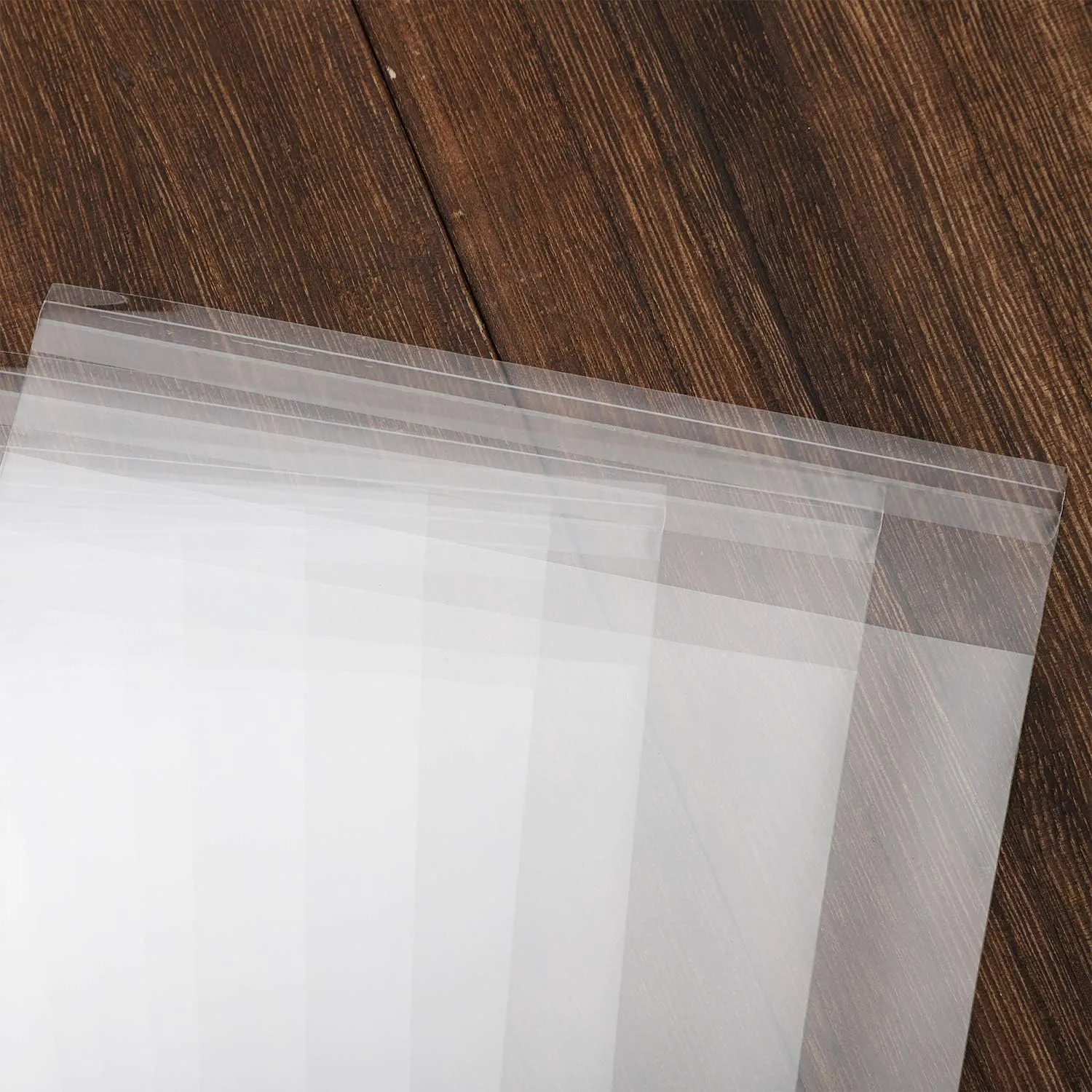 200 pcs Clear 3" x 4" Self Seal Cello Cellophane Bags Resealable Poly Bags 2.8 mils for Cookie, Candy, Gift Bakery, Prints, Photos, Cards & Envelopes, Party Decorative