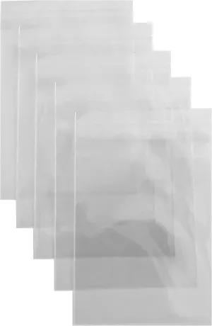 200ct Adhesive Treat Bags 3 x 4 Clear - 1.4 mils Thick Self Sealing OPP Plastic Bags/Clear Flat Resealable Cello (3" x 4")