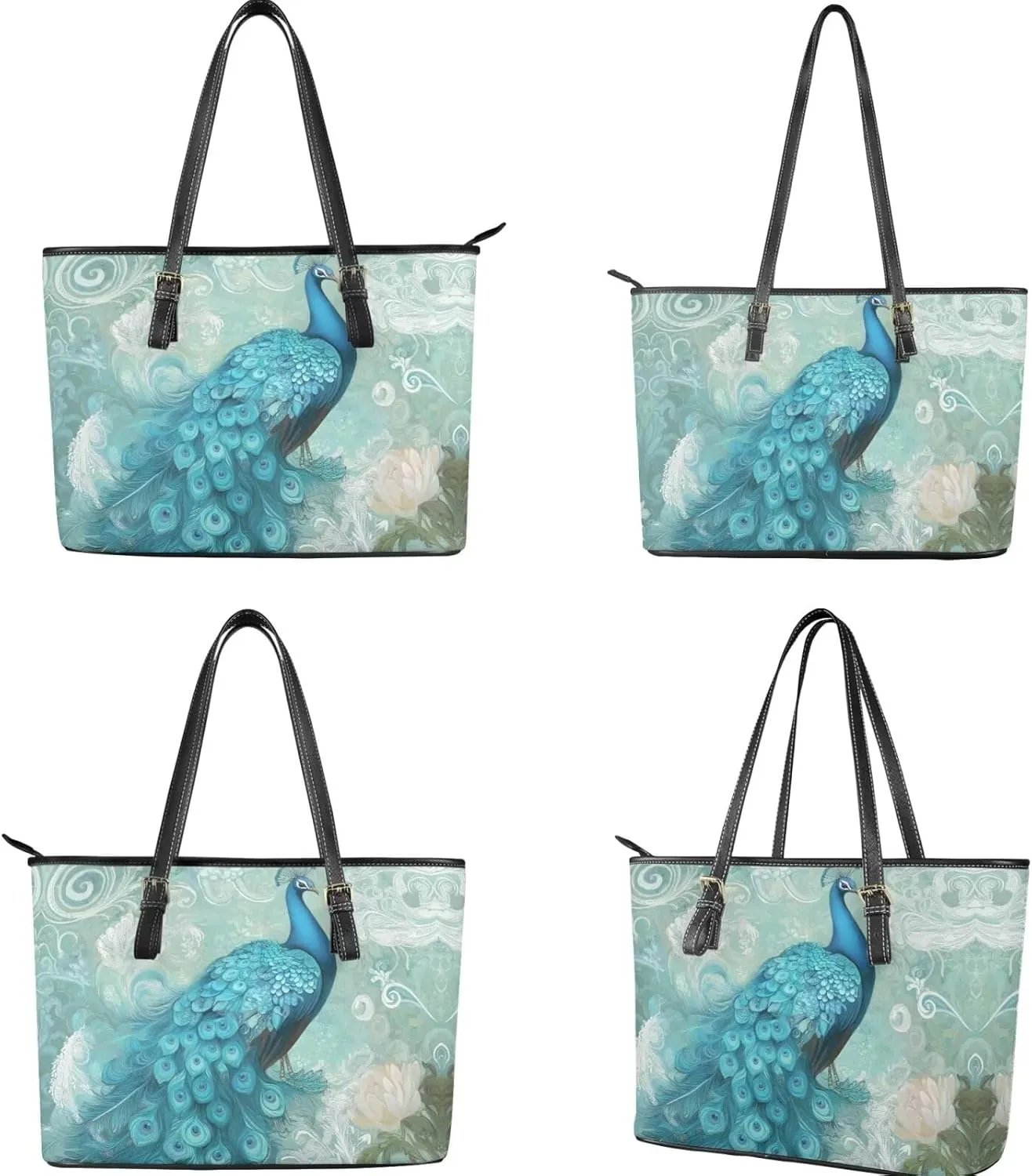 3pcs Tote Handbags and Purse for Women for Daily Use