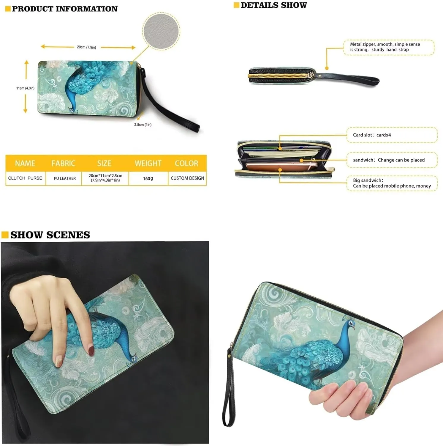 3pcs Tote Handbags and Purse for Women for Daily Use