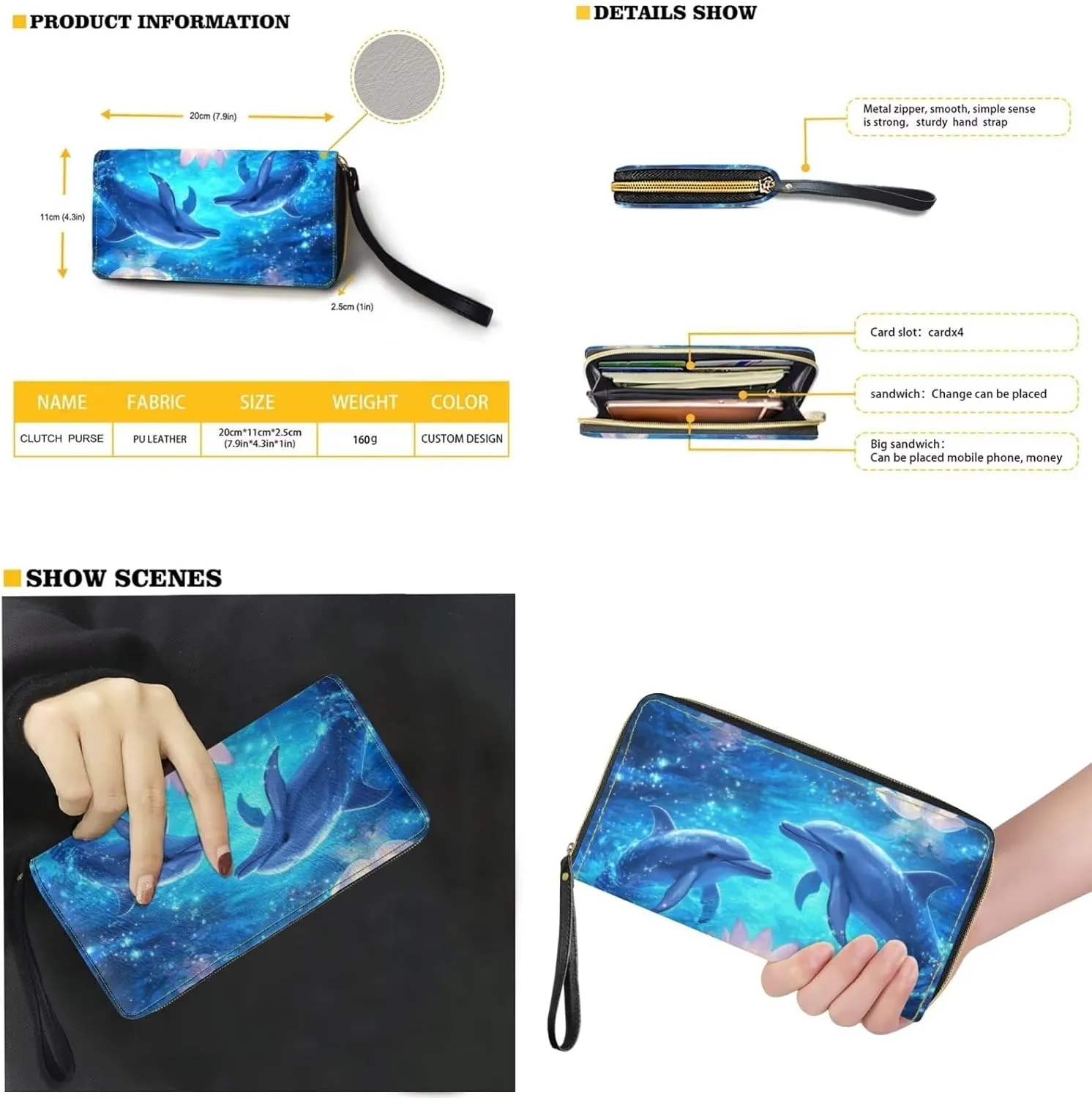 3pcs Tote Handbags and Purse for Women for Daily Use