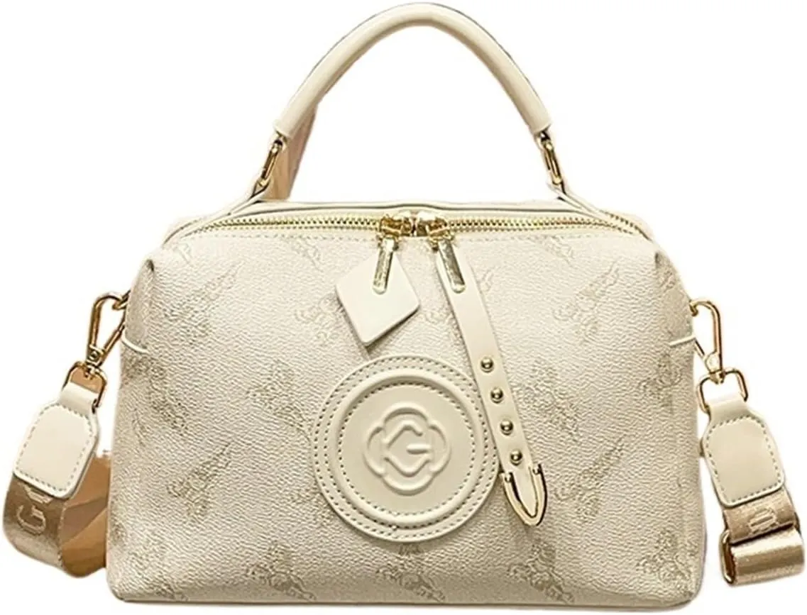 Bags for Women Women's Bags Fashionable and Versatile Shoulder Crossbody Bags for Women(Off-white)