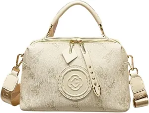 Bags for Women Women's Bags Fashionable and Versatile Shoulder Crossbody Bags for Women(Off-white)