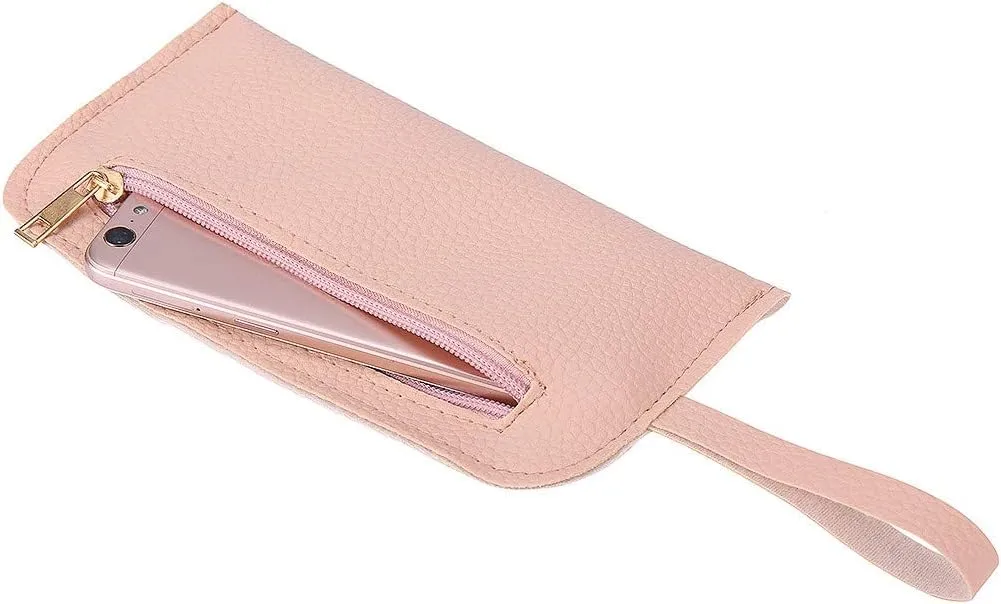 Beach Tote Bag 4 Packet Leather Solid Color Handbags Shoulder Bags Crossbody Hobo Bags Card Purse Work Travel Essential A