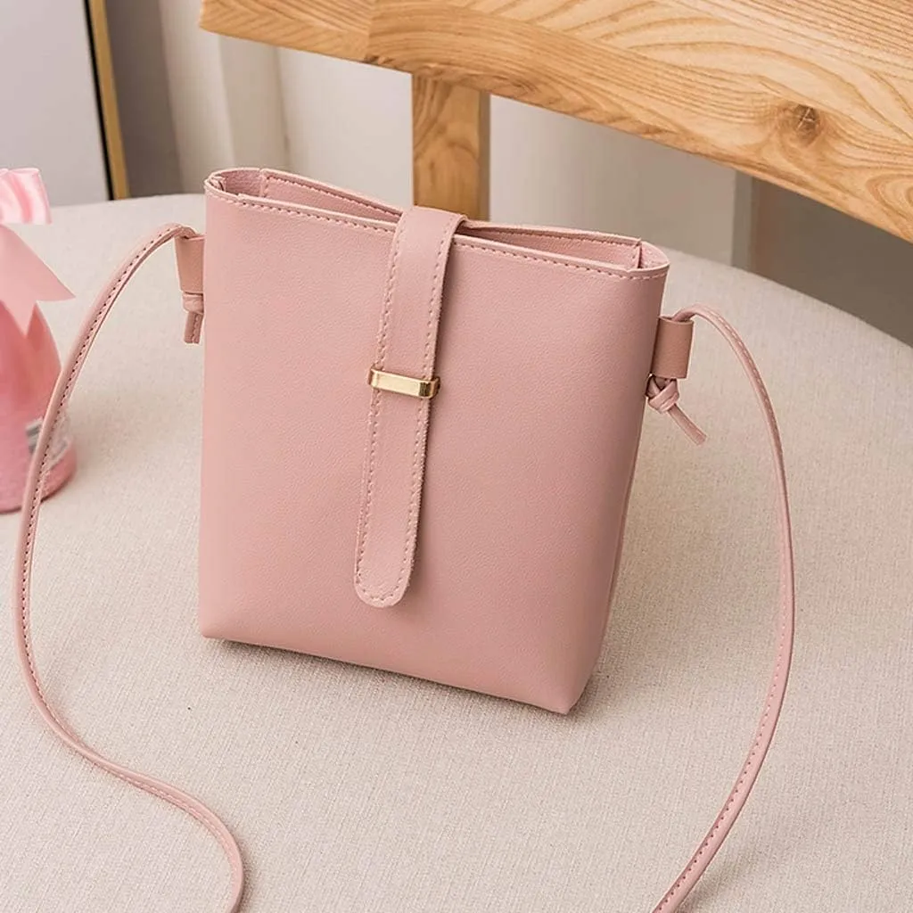 Beach Tote Bag Mini Cell Phone Bags Solid Color Crossbody Handbags Casual Outdoor Walking Shoulder Bag Lightweight C