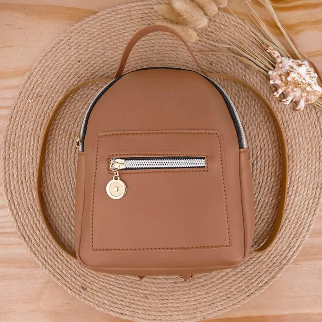 Beach Tote Bag Small Backpack Mini Crossbody Handbags Suitable For Students Outdoor Shopping Beach Travel Essential