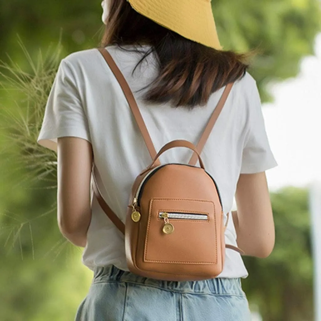 Beach Tote Bag Small Backpack Mini Crossbody Handbags Suitable For Students Outdoor Shopping Beach Travel Essential