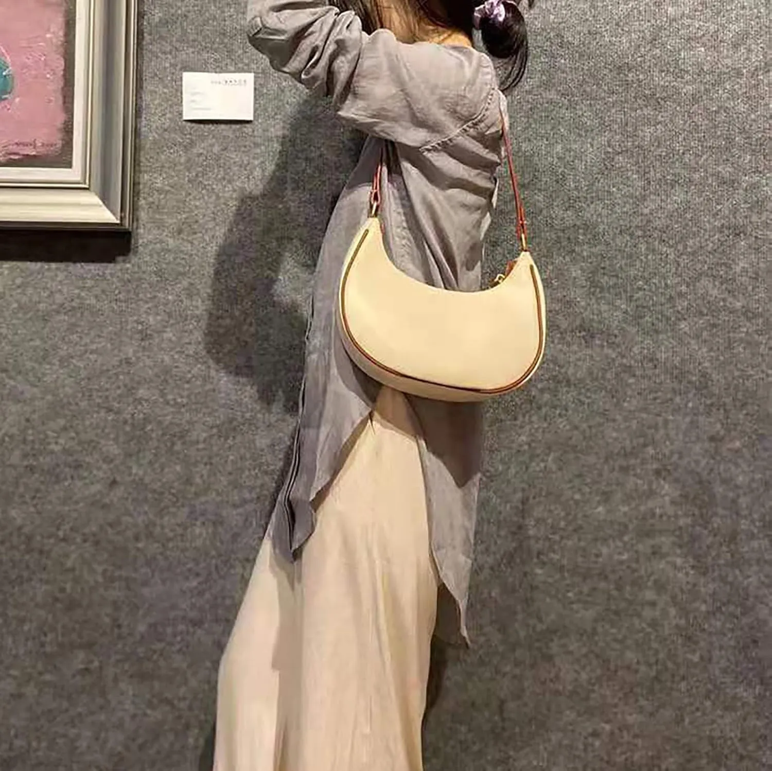 Beach Tote Bag Small Retro Zipper Cell Phone Bags Shoulder Bags Crossbody Handbags Suitable For Beach Shopping Travel F