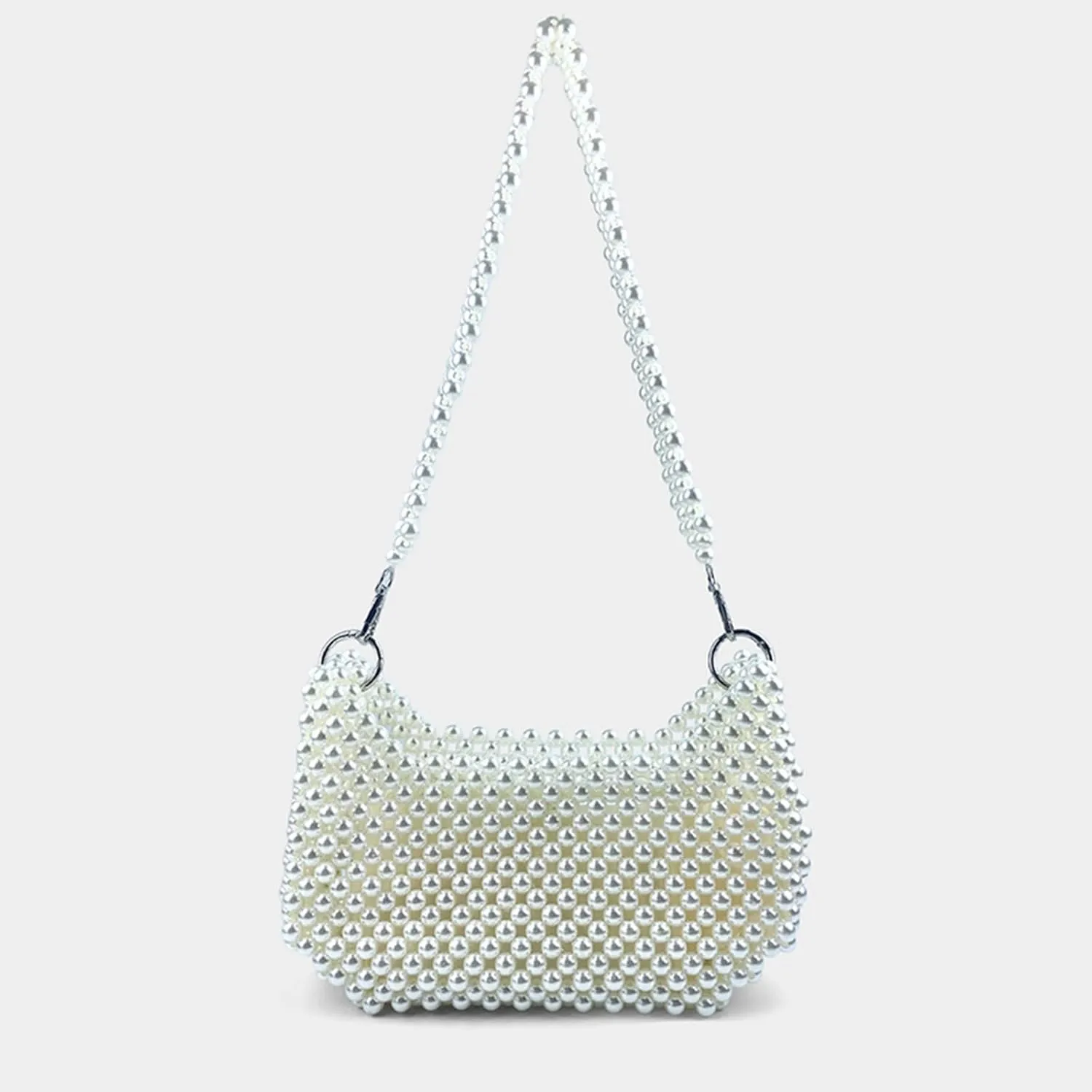 Beaded Purse Crossbody Evening Beaded Shoulder Bags for Women Dressy Wedding Bachelorette Party Guest Bag Bridal Accessory
