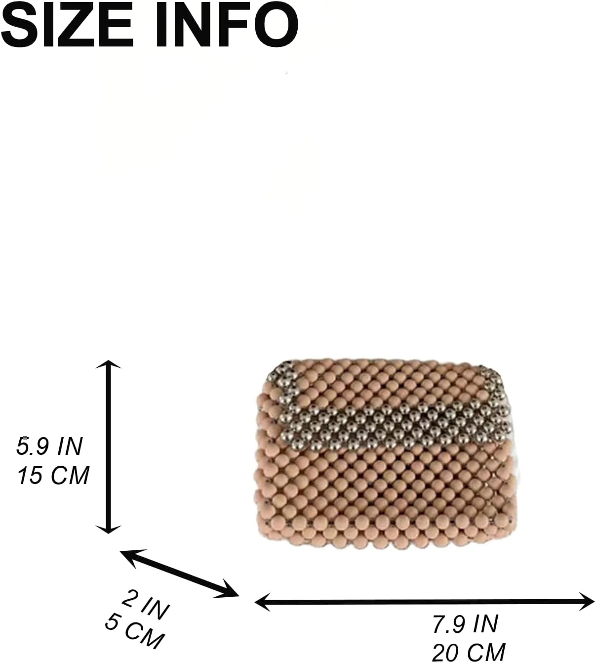 Beaded Purse Vintage Shoulder Bags for Women Formal Bag Fashionable Purse with Rope Strap cocktail Party Daily Use
