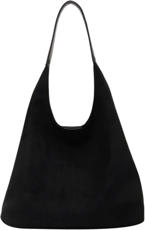 Brown Suede Bags, Suede Purses, Suede Handbags for Women, Suede Tote Bags, Leather Hobo Bags for Women