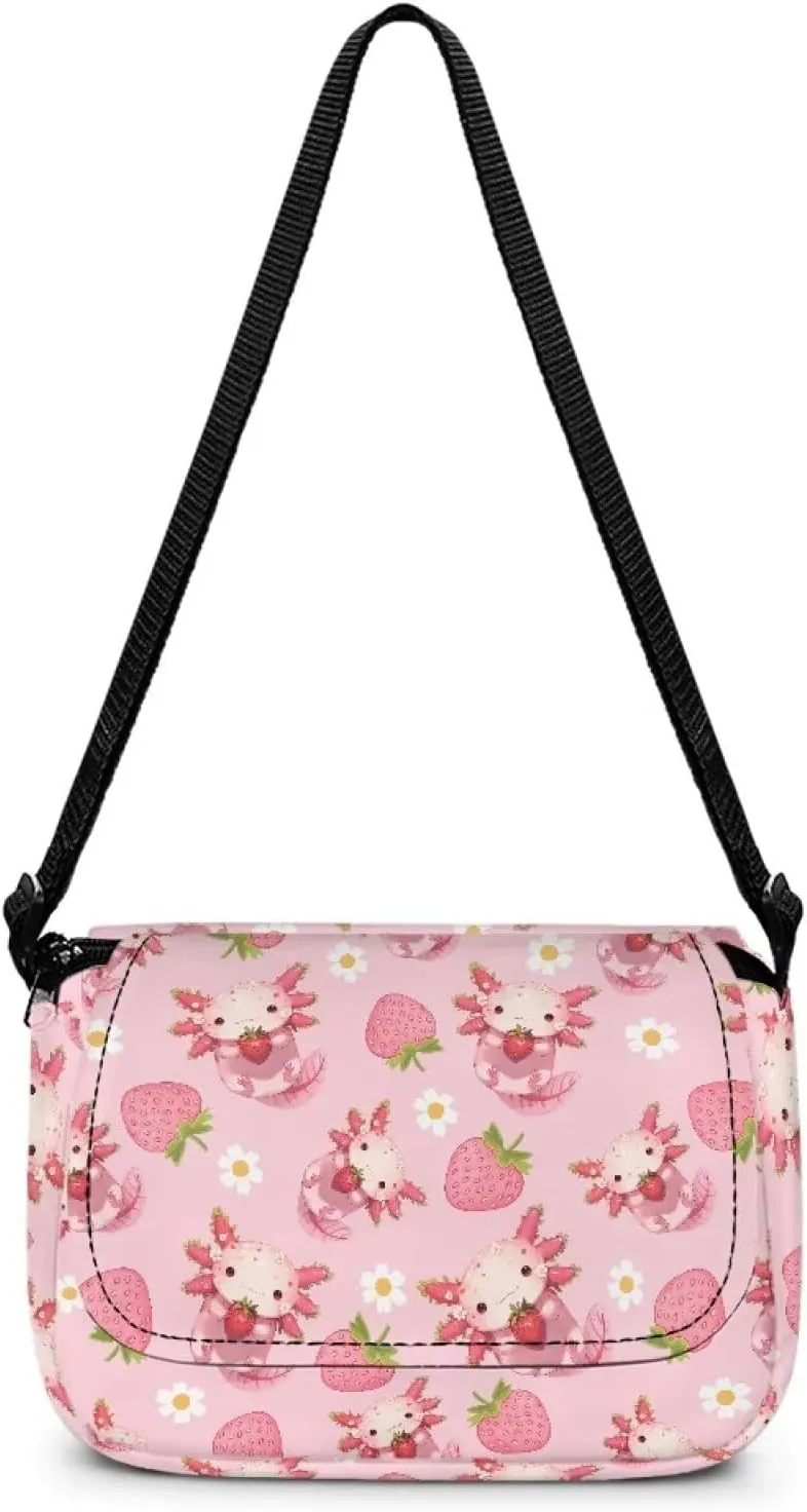 Children's Flap Crossbody Bag with Adjustable Strap for Daily Use