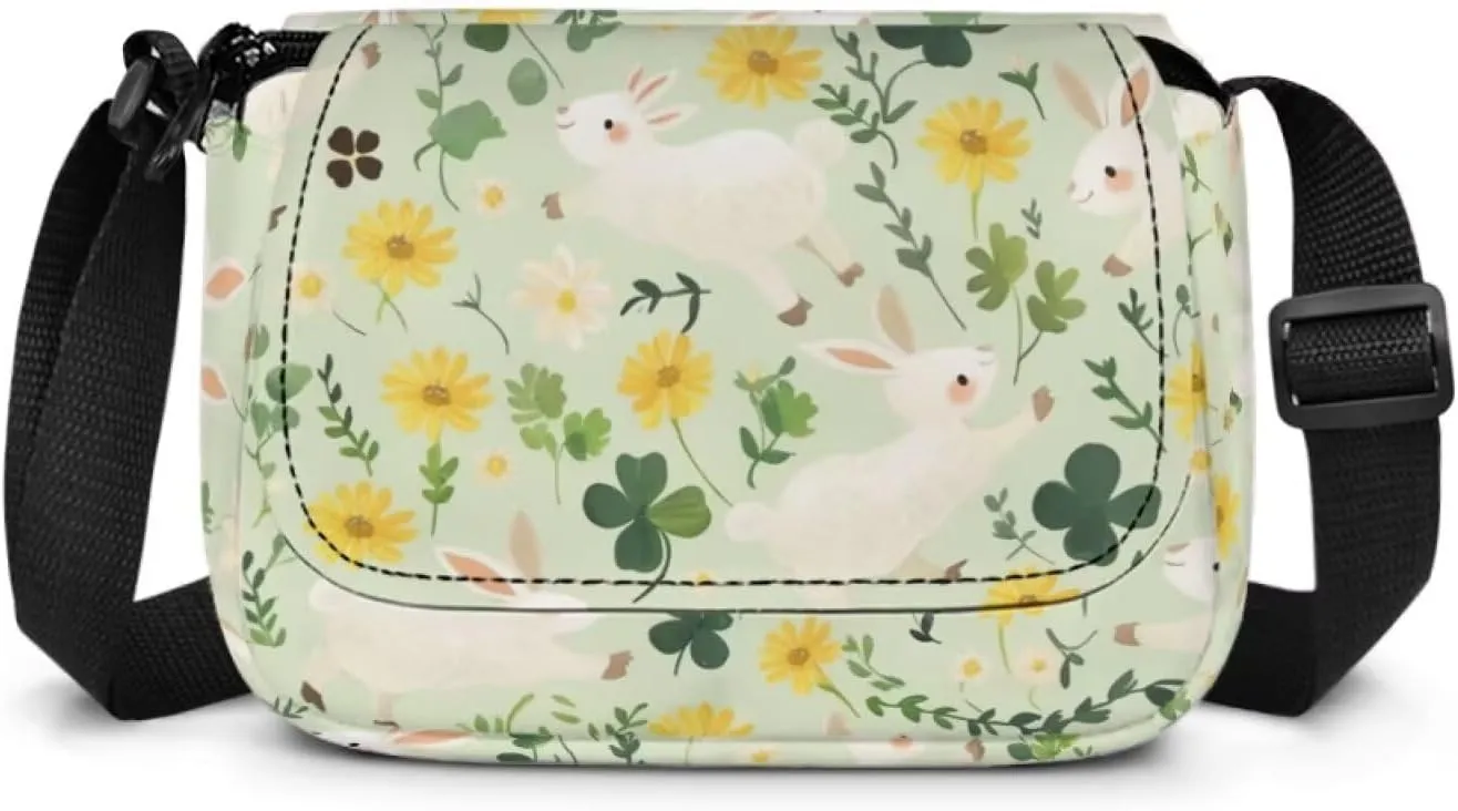 Children's Flap Crossbody Bag with Adjustable Strap for Daily Use