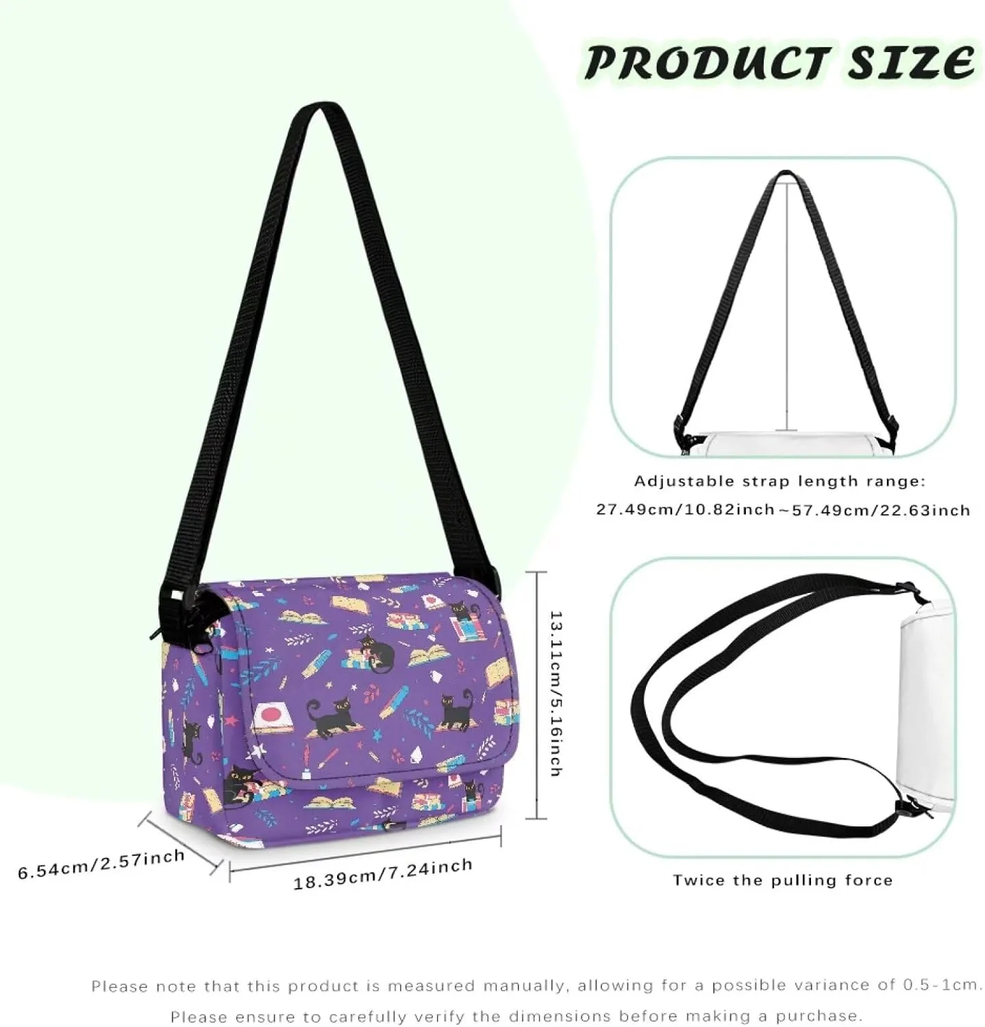 Children's Flap Crossbody Bag with Adjustable Strap for Daily Use