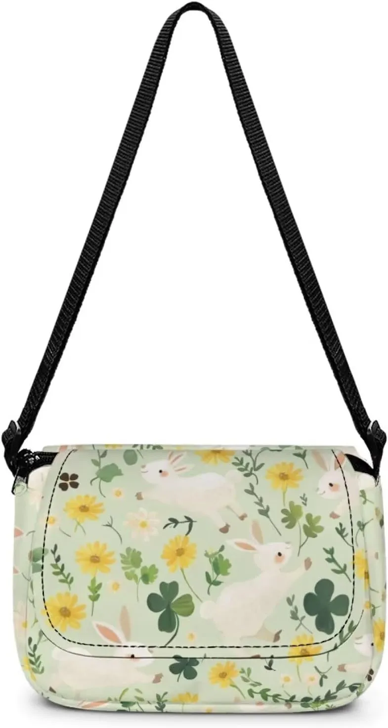 Children's Flap Crossbody Bag with Adjustable Strap for Daily Use