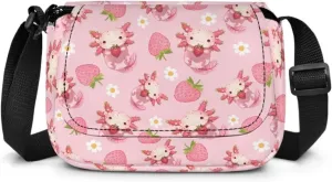 Children's Flap Crossbody Bag with Adjustable Strap for Daily Use