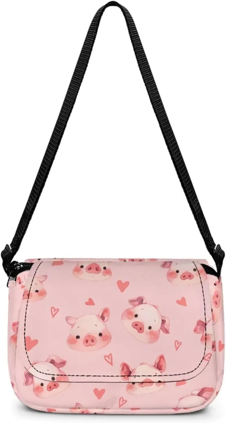 Children's Flap Crossbody Bag with Adjustable Strap for Daily Use