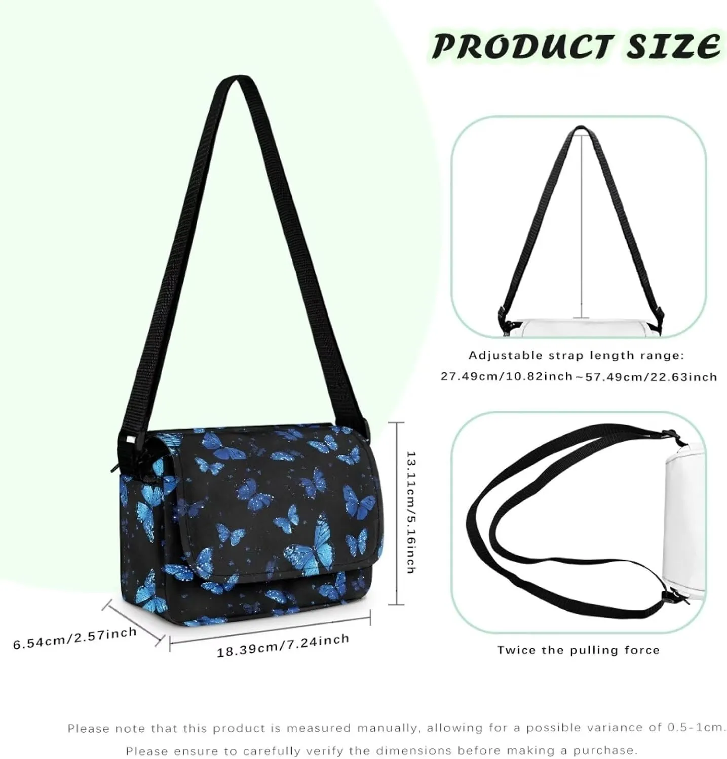 Children's Flap Crossbody Bag with Adjustable Strap for Daily Use