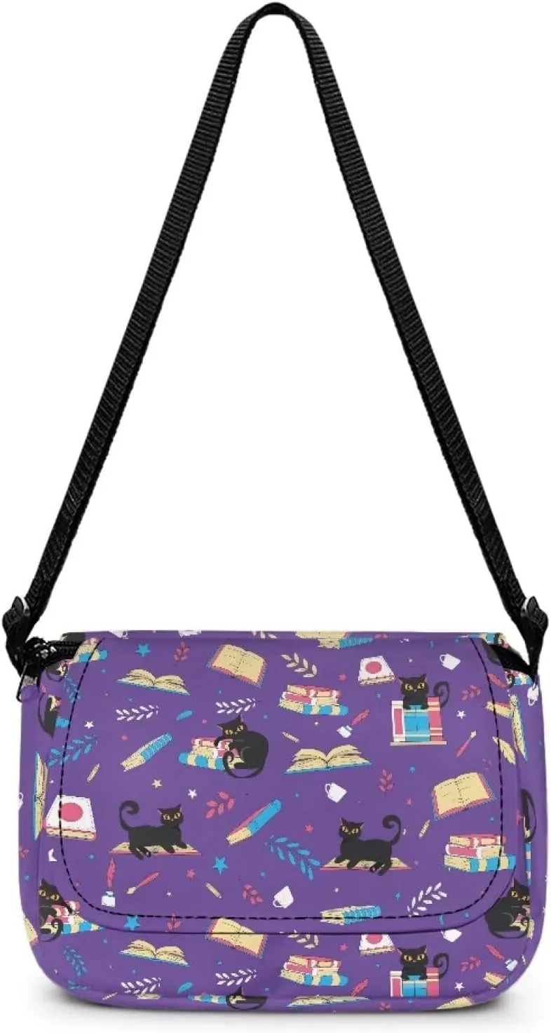 Children's Flap Crossbody Bag with Adjustable Strap for Daily Use
