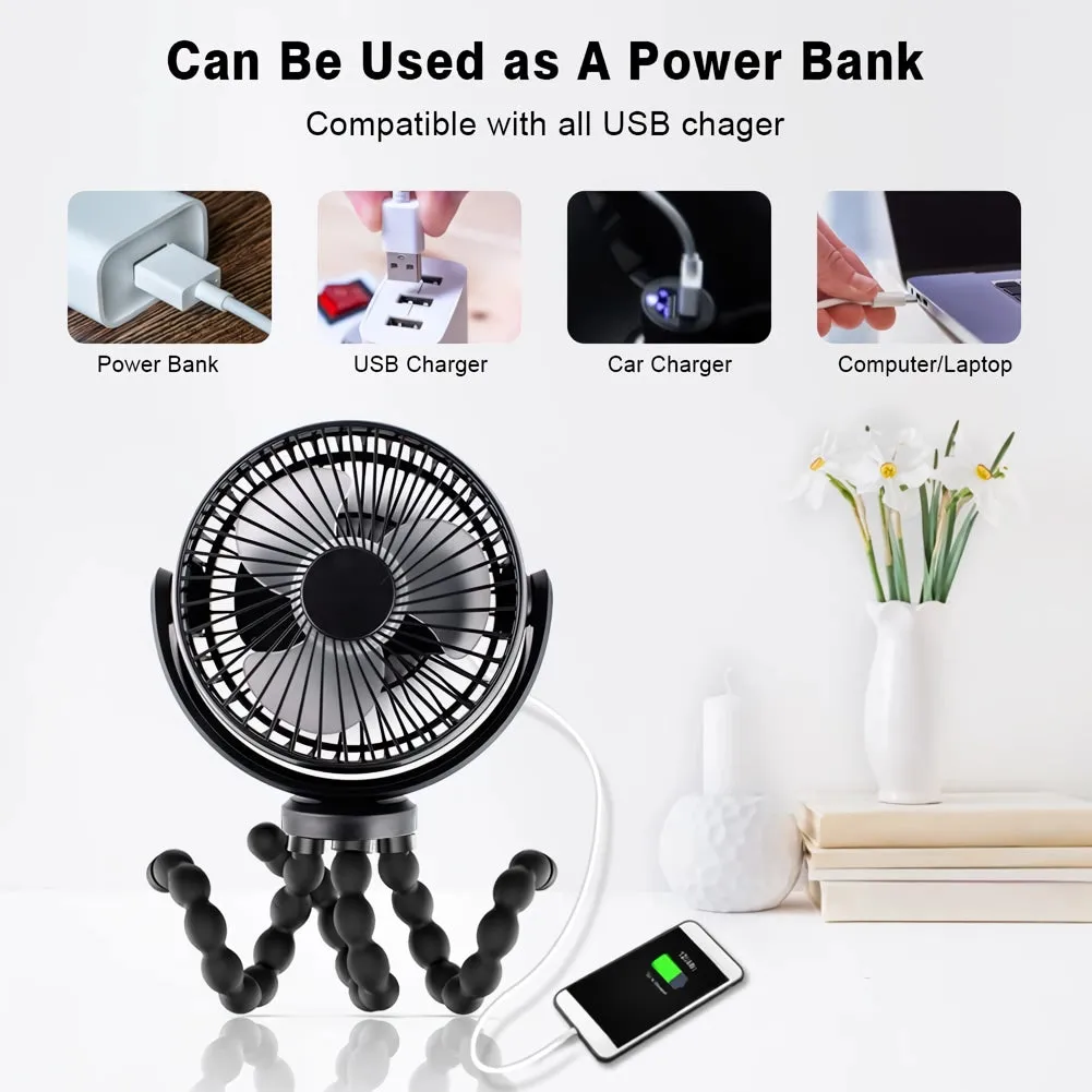 Compact Octopus Mini Fan