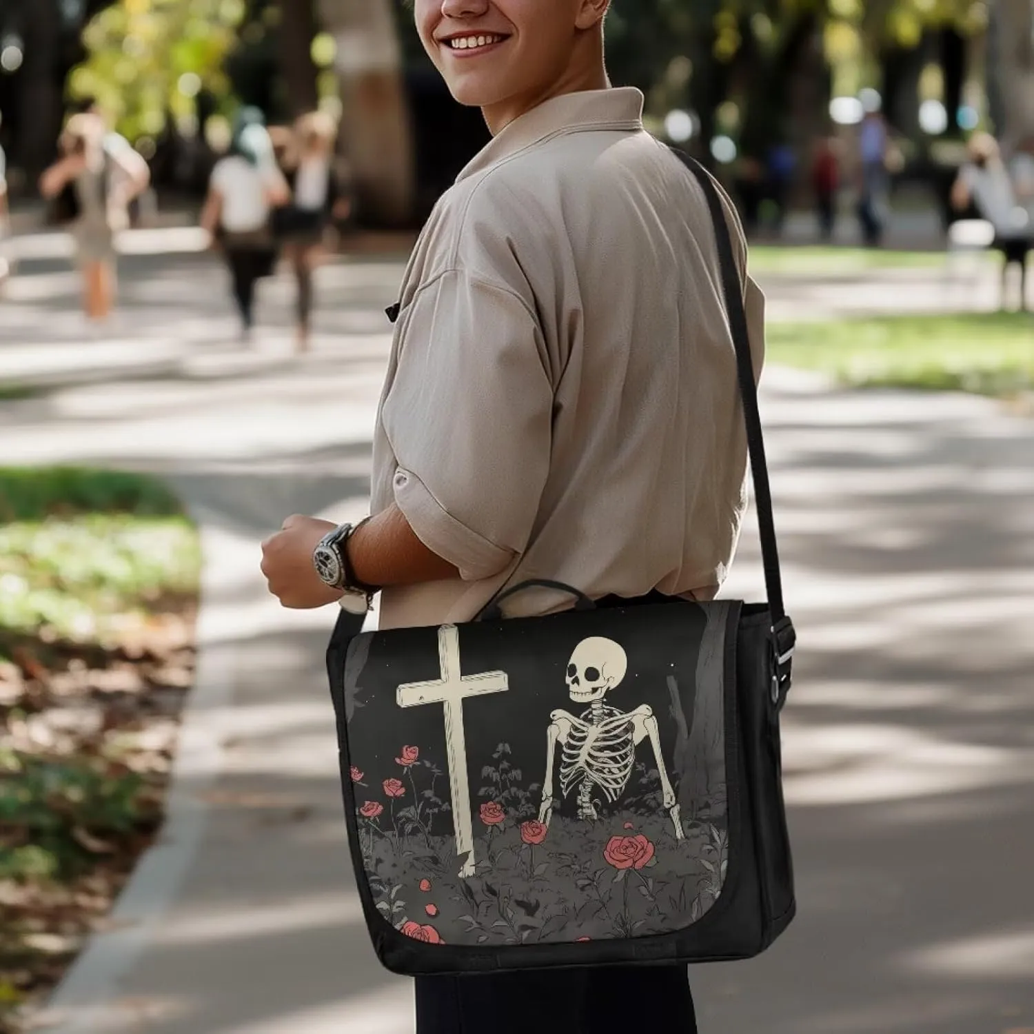 Crossbody Flap Shoulder Bag for People of all body types for Daily Use