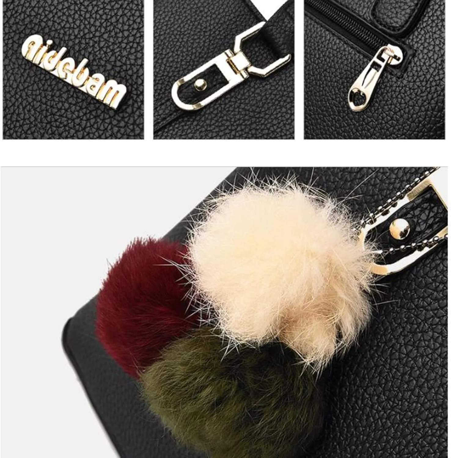 Crossbody Handbag Soft Purse Womens Bag Elegant Casual Leather Messenger Bag Large Capacity Handbag Fashion