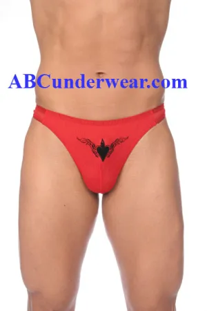 Daring Mesh Thong for the Bold and Confident