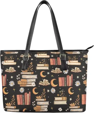 Eritanae Tote Bag for Women Large Capacity Shoulder Handbag Purse Water Resistant Daily Use