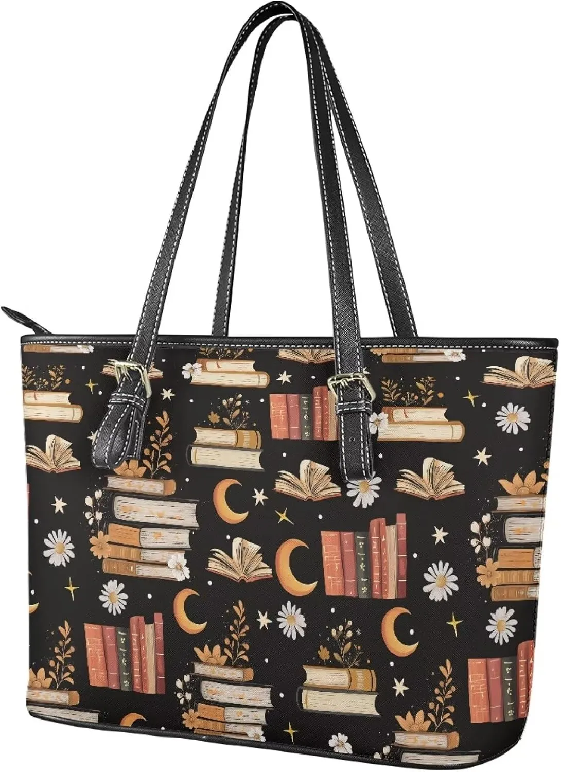 Eritanae Tote Bag for Women Large Capacity Shoulder Handbag Purse Water Resistant Daily Use