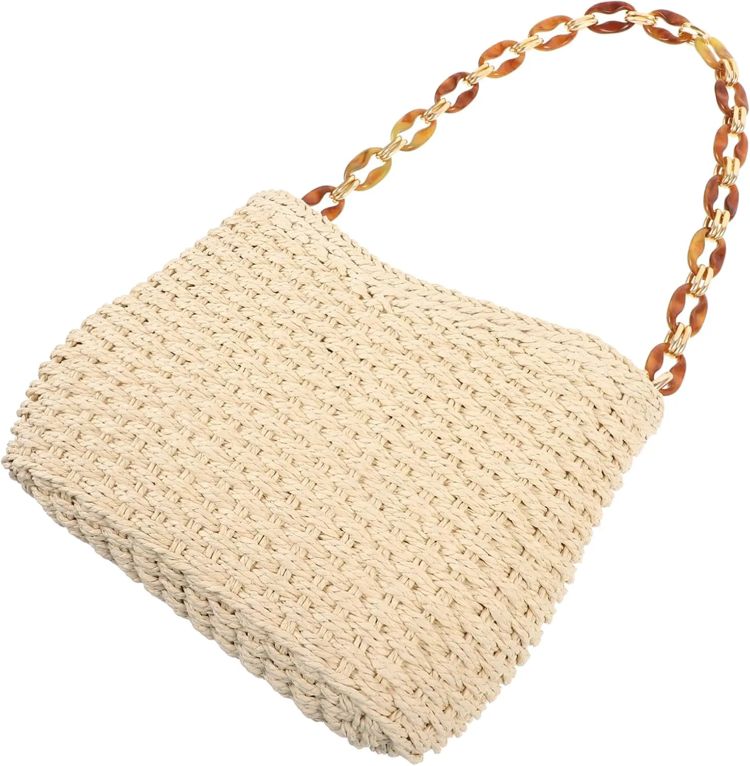 Farmhouse Handwoven Beach Tote Bag for Women Large Capacity Woven Shopping Bag Stylish Summer Accessory for Travel and Daily Use present Option