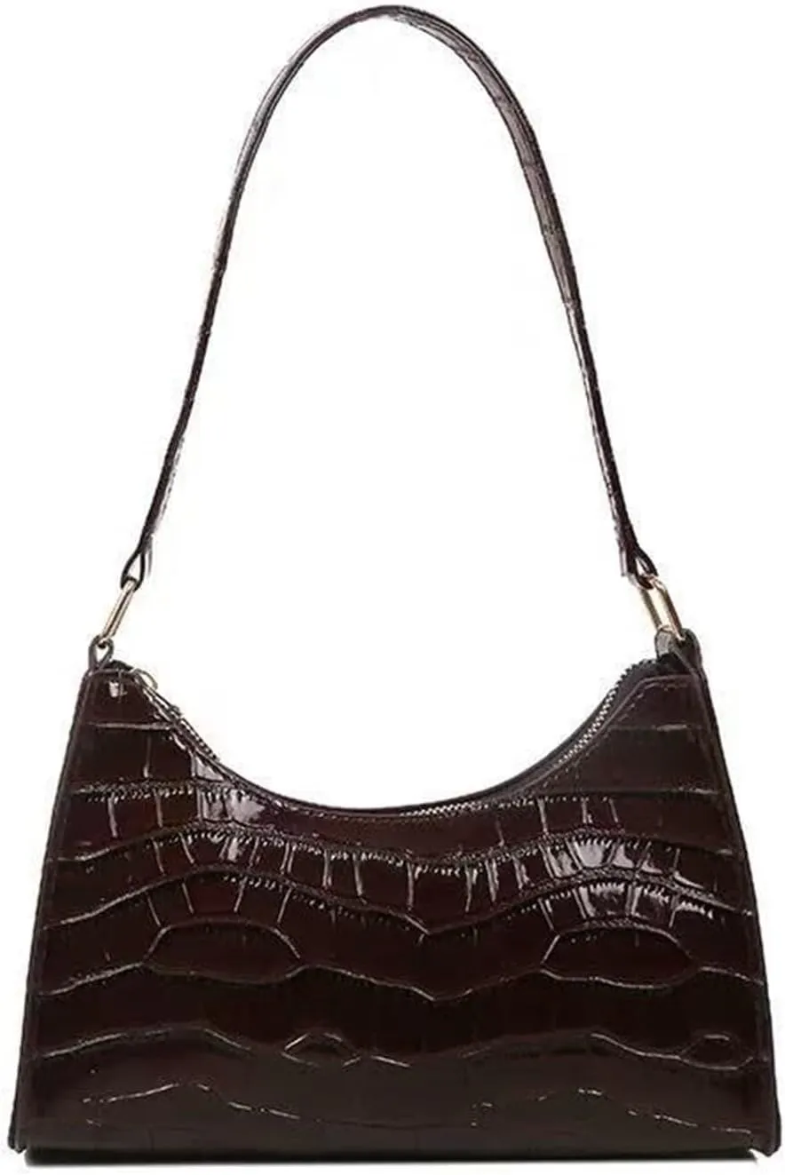 Fashion Exquisite Shopping Bag Retro Casual Women Totes Shoulder Bags Female Leather Solid Color Chain Handbag