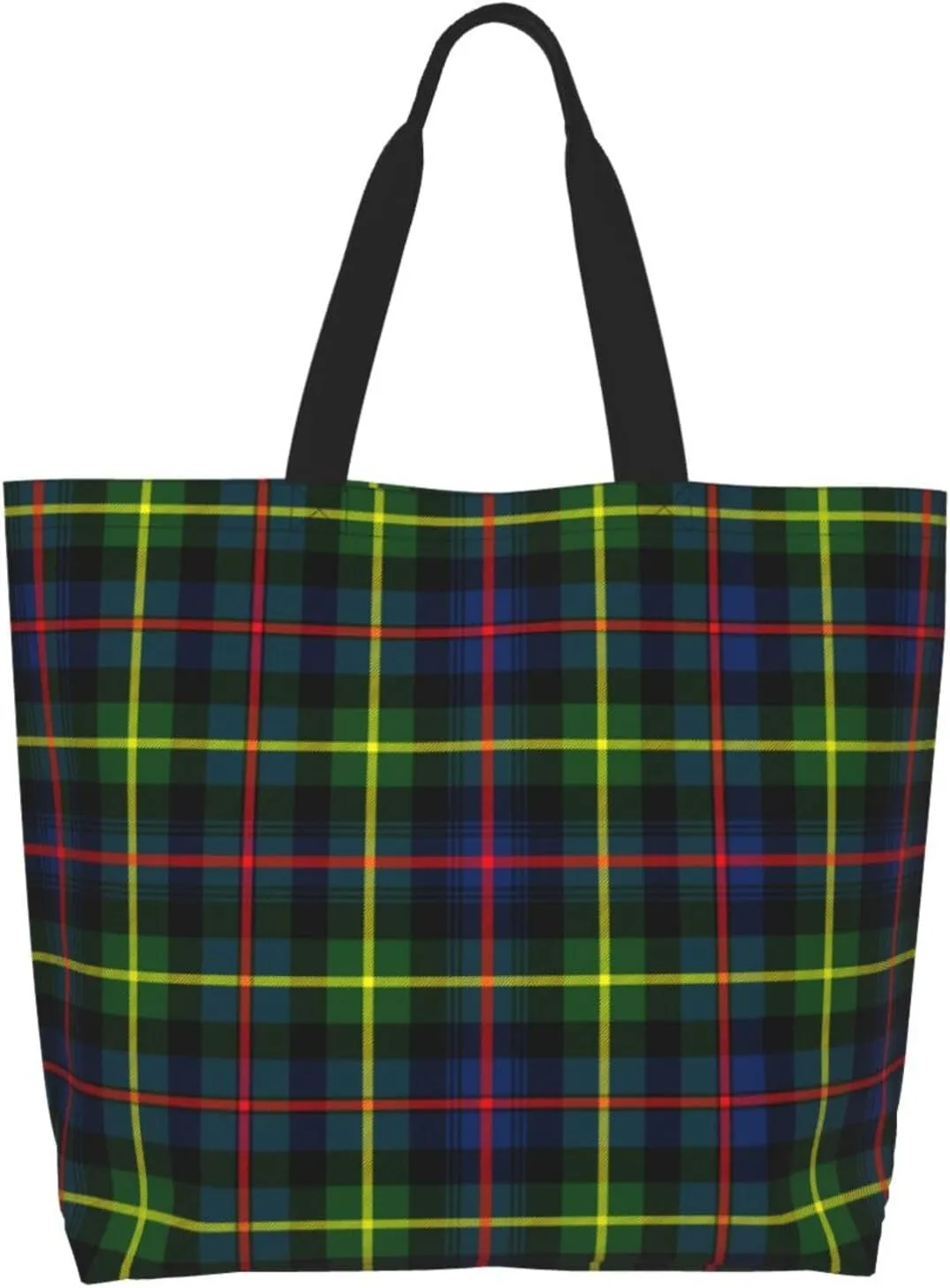 Forbes Ancient Tartan Tote Bag For Women Weekender Travel Bag Reusable Grocery Bags Large Totes Handbags