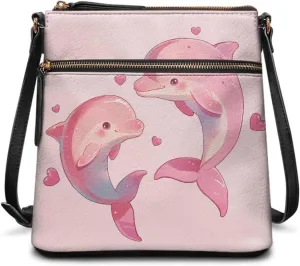 GIFTPUZZ Leather Shoulder Bag Work Totes for Women Purse Handbag with Back Zipper Pocket Large Crossbody Bag