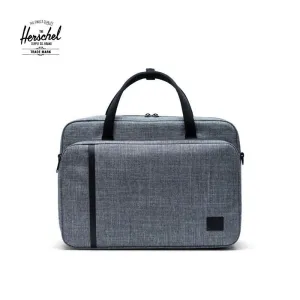 Herschel Gibson 18L Messenger Bag Unisex - Raven Crosshatch CORE