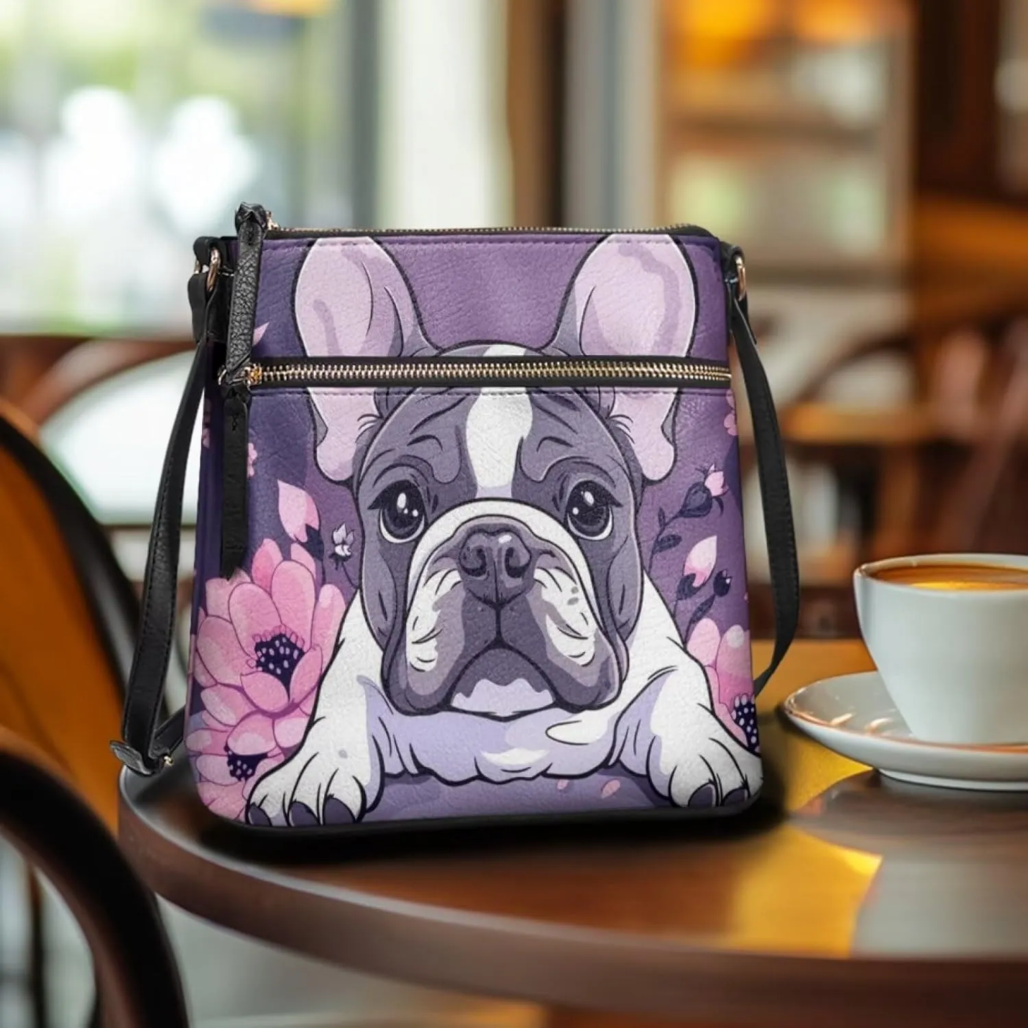 HUGS IDEA Leather Shoulder Handbags Crossbody Purse Large Size Sling Bags Tote Hand Bags Satchel Bags