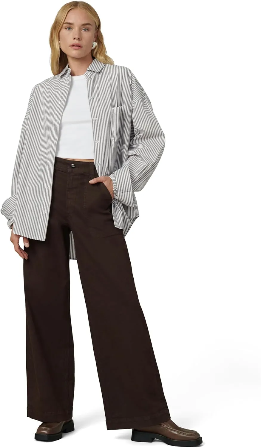 Joe's Women's The Chloe High Rise Utility Wide Leg Pant