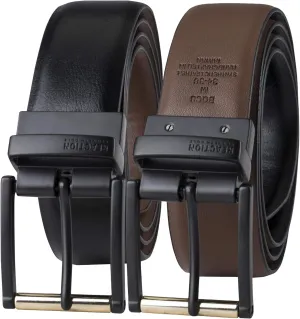 Kenneth Cole REACTION Men's Two-in-one Reversible Belt