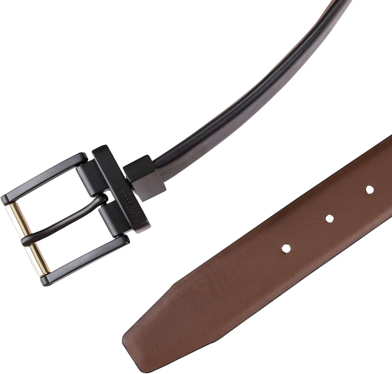 Kenneth Cole REACTION Men's Two-in-one Reversible Belt