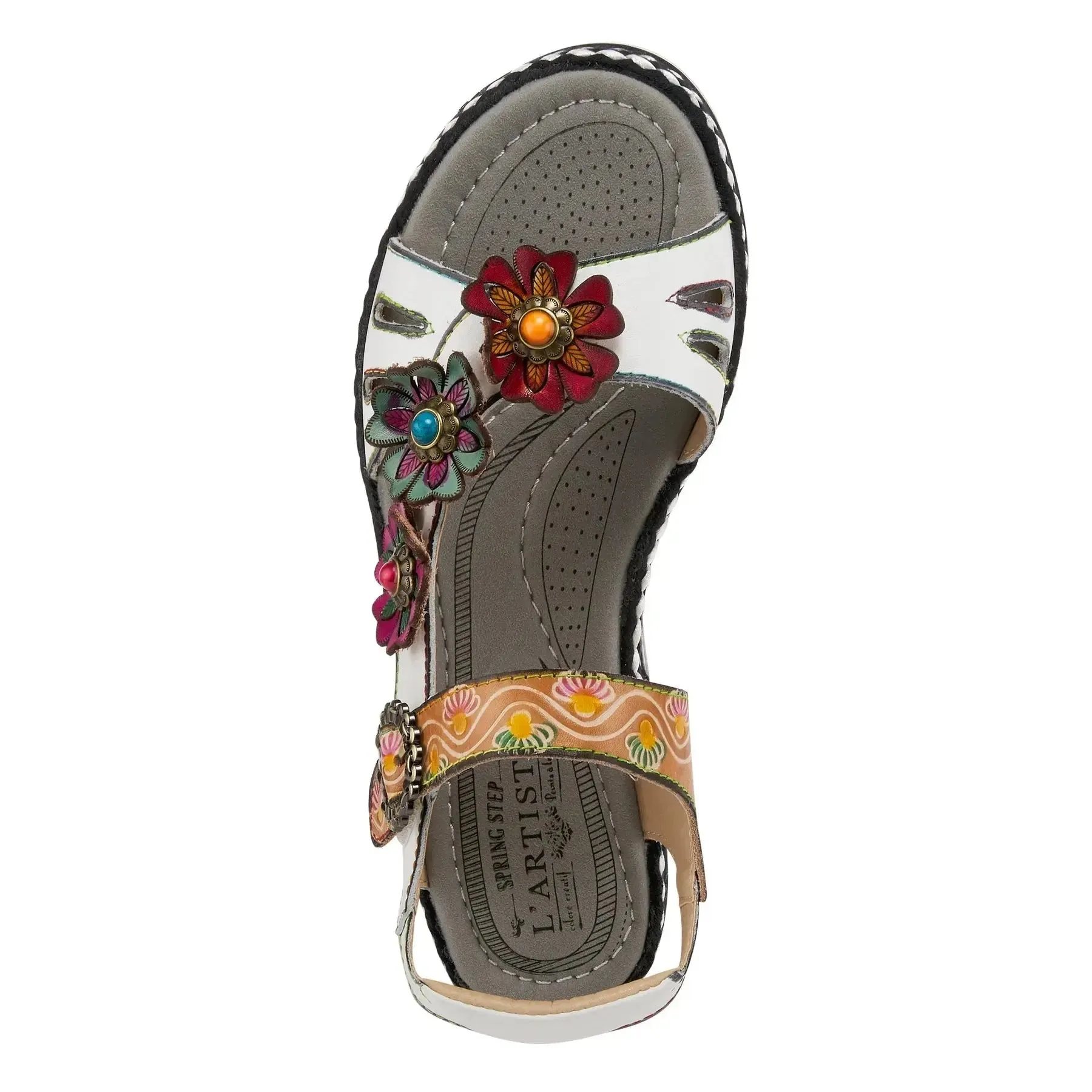 L'ARTISTE LAGA SLINGBACK SANDALS - In Multi Colors