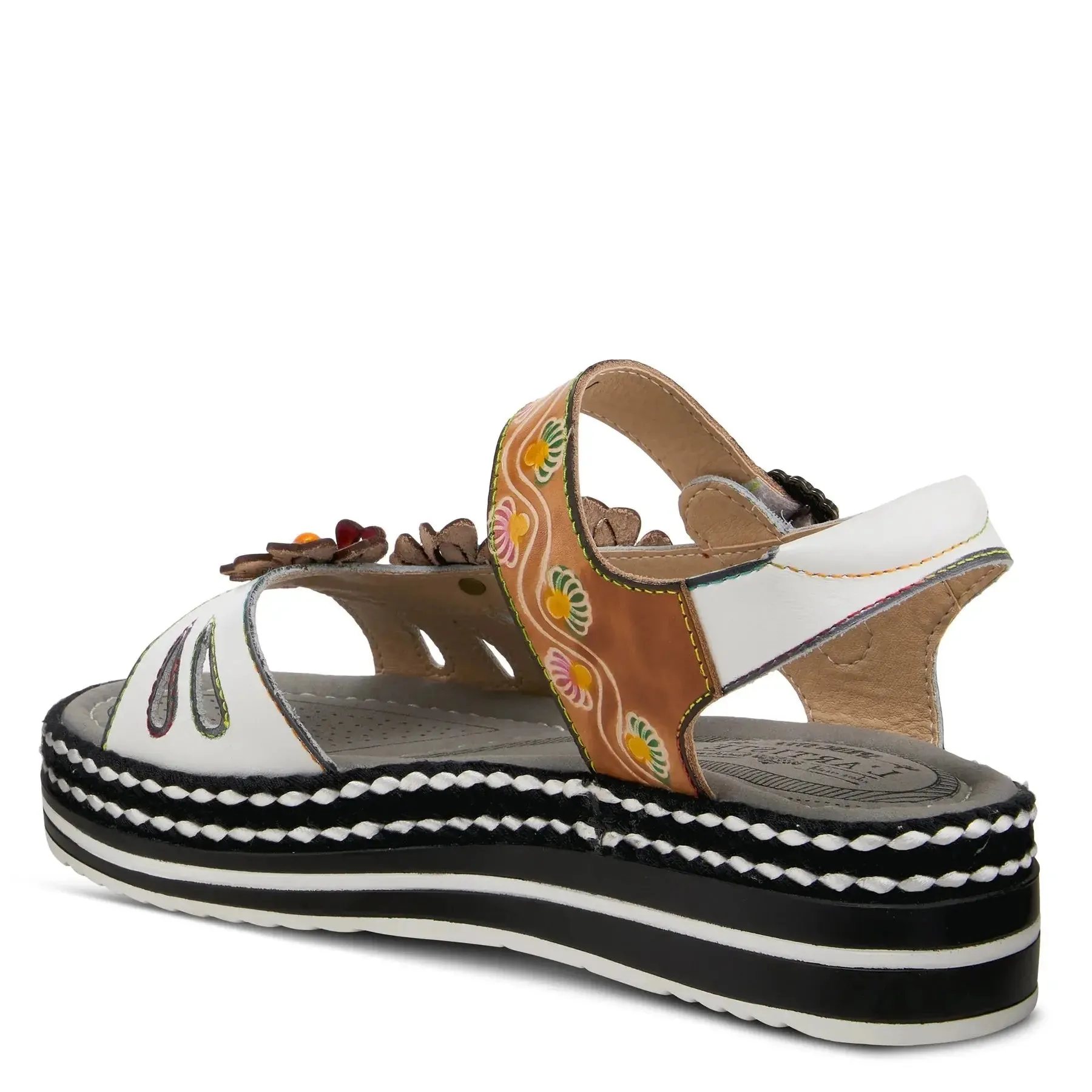 L'ARTISTE LAGA SLINGBACK SANDALS - In Multi Colors