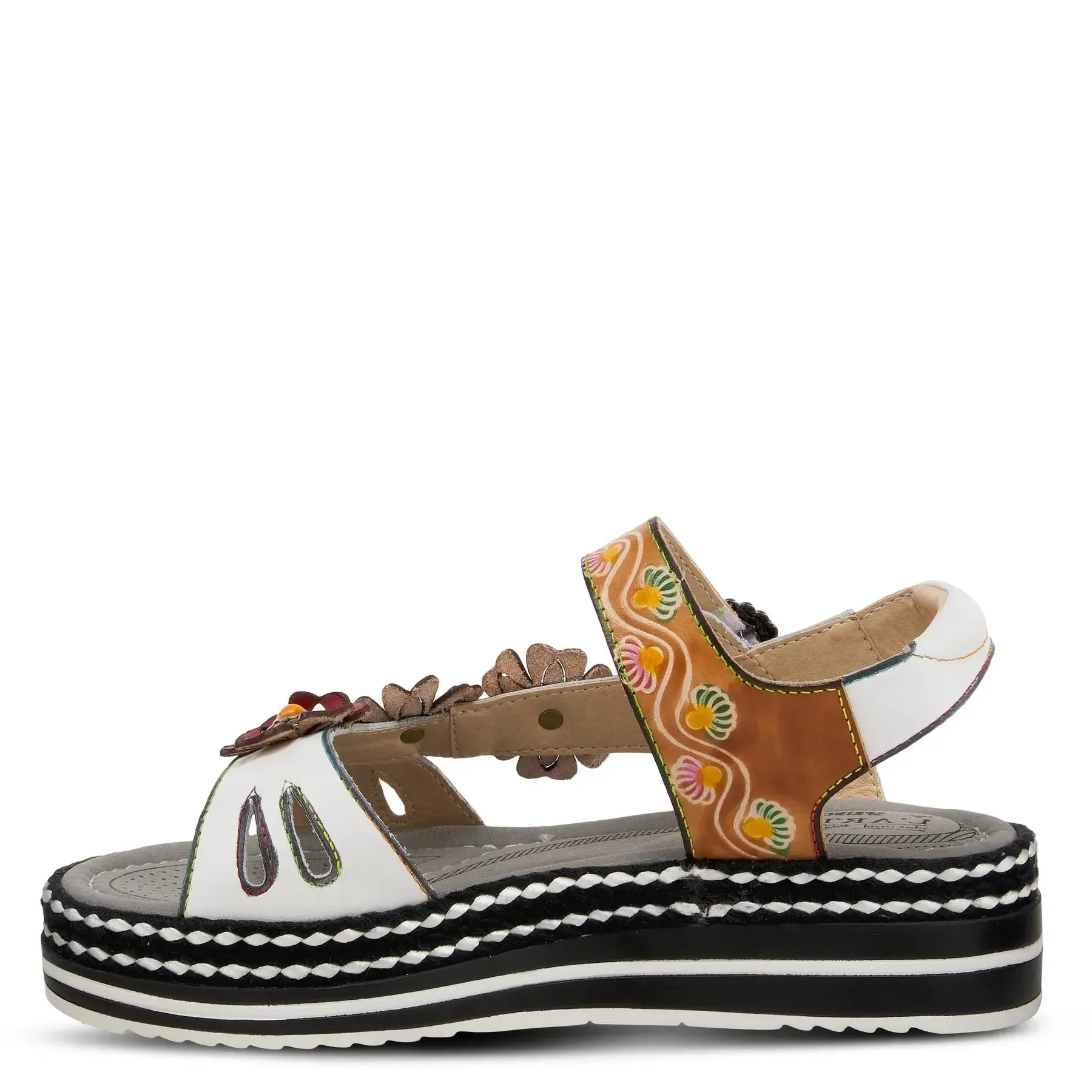 L'ARTISTE LAGA SLINGBACK SANDALS - In Multi Colors