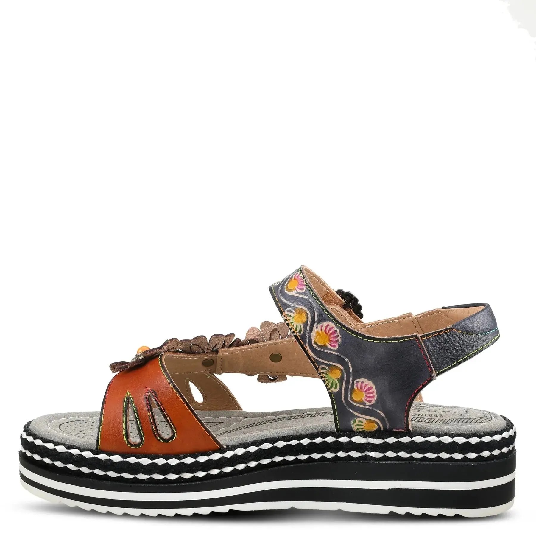 L'ARTISTE LAGA SLINGBACK SANDALS - In Multi Colors