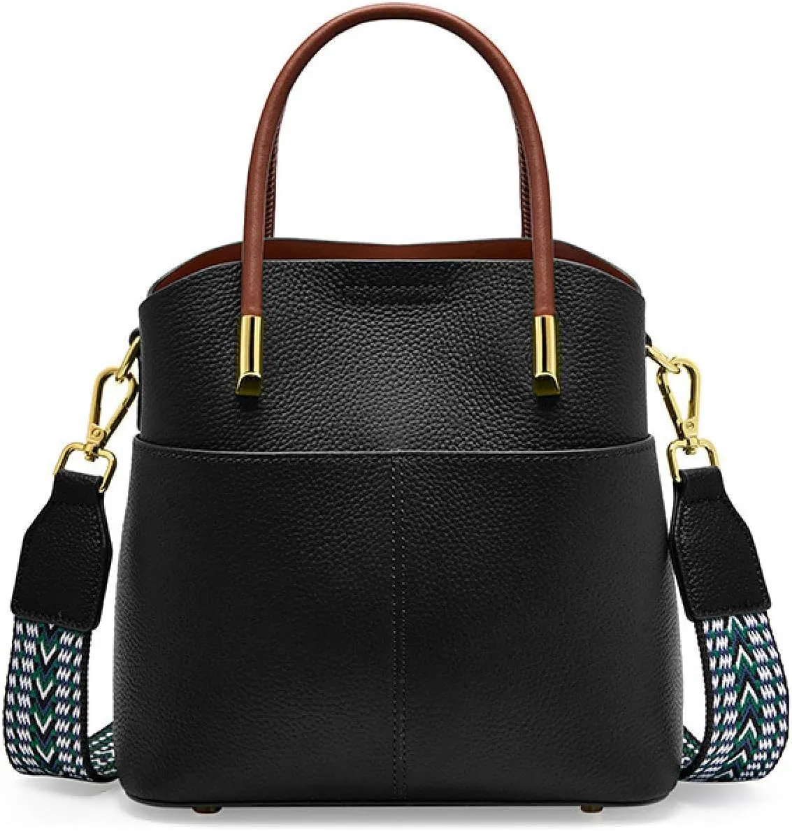 Leather Bucket Bags, Women's Handbags, Crossbody Bags, Cowhide Bags