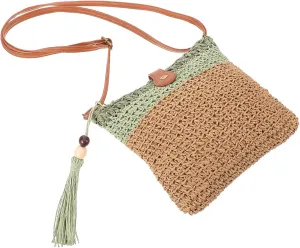 Leisure Handbag for Women Crochet Beach Bag Large Capacity for Daily Use and Travel