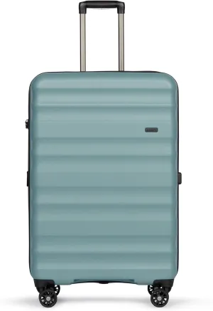 Luggage | Large Suitcase with Spinner Wheels 31 Inch | Lightweight Suitcase with Expandable Zip | Hard Case Luggage Twist Grip Handle | TSA Approved Locks | Polycarbonate | Mineral