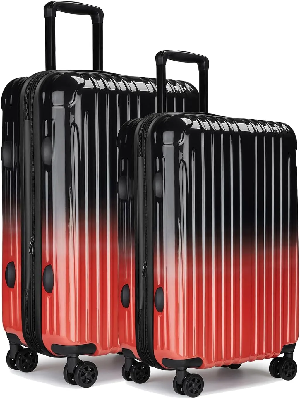 Luggage Set, 20 Inch Carry on Luggage, 24 Inch Checked Luggage Lightweight Hardside Suitcase With Spinner Wheels, TSA Lock, 2-Piece Set