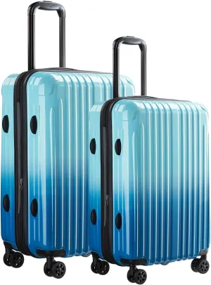 Luggage Set, 20 Inch Carry on Luggage, 24 Inch Checked Luggage Lightweight Hardside Suitcase With Spinner Wheels, TSA Lock, 2-Piece Set