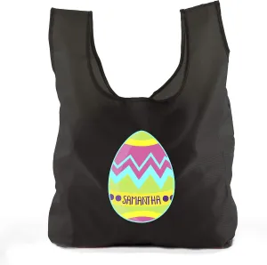 Mato & Hash Personalized Easter Grocery Bags, Reusable Giant Egg Bags, Custom Easter Bags!