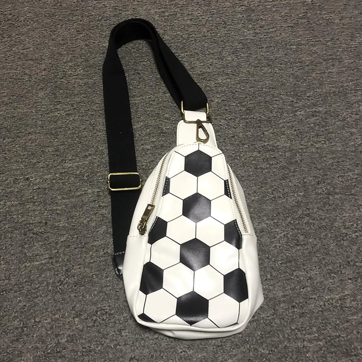 Men Women Baseball Shoulder Bag Chest Bag Sports Baseball Messenger Bags Messenger Satchel Bags for Men (A, One Size)